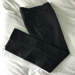 Lois - Black Denim Boot Cut Jeans